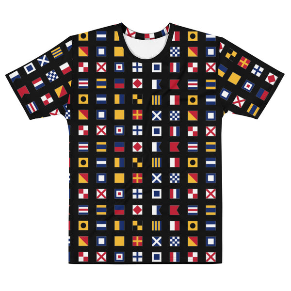 Nautical flag pattern Tee
