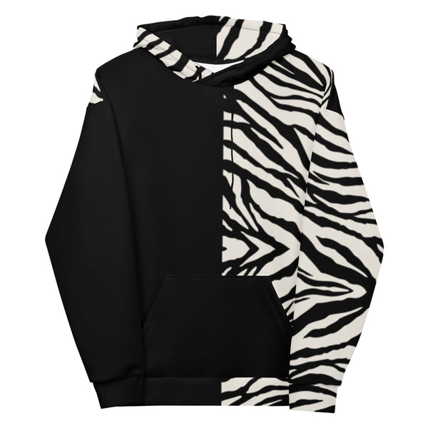 Tiger Printed Hooded Sweatshirt
